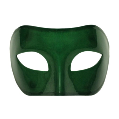 Green venetian masquerade mask - masquerade,