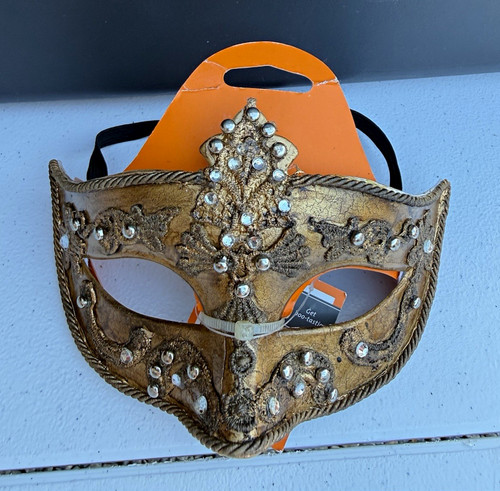 Venetian masquerade gold - masquerade,