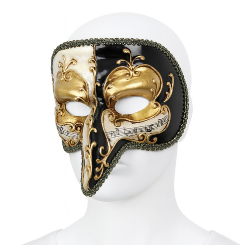 Maschera veneziana naso lungo