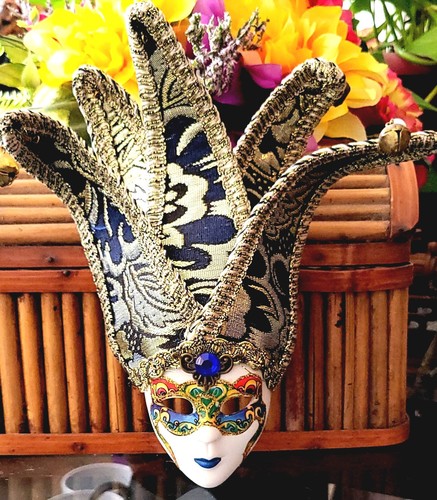 Venetian style mardi gras - gras, mask