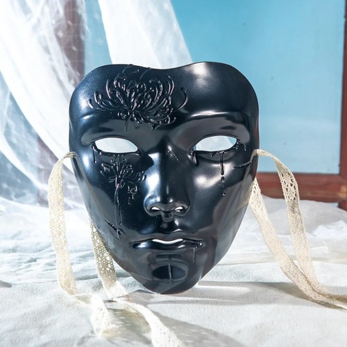 Halloween venetian face mask - venetian,