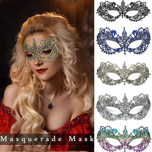 Maschera veneziana pizzo occhi