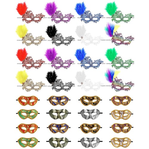 Elegant venetian masks - venetian,