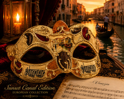 Sunset canal venetian - canal,
