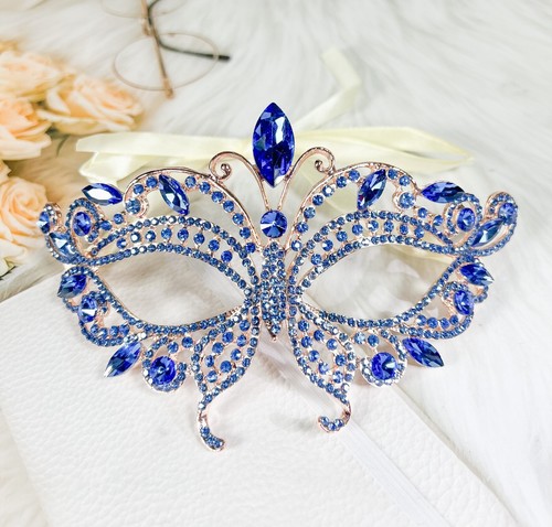 Maschera maschera blu