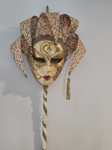 Maschera giullare veneziano - maschera,