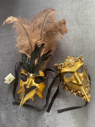 Handmade pair bauta - handmade,