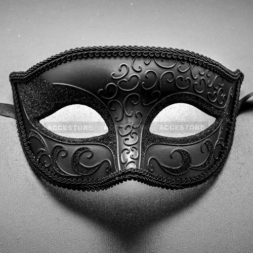 Black luxury half face - luxury,