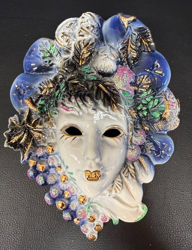 Venetian mask ceramic - venetian, wall