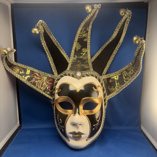 Venetian masquerade jester - masquerade,