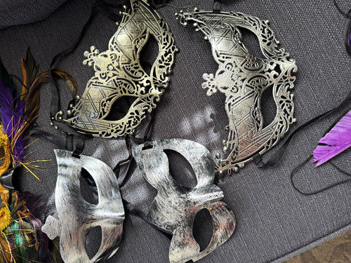 Venetian silver black - venetian, silver/black