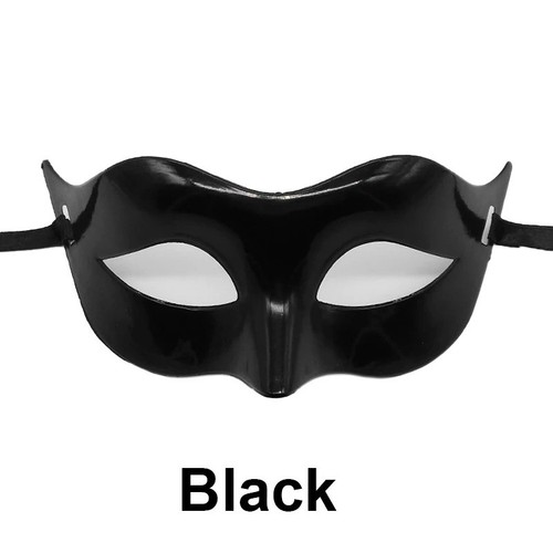 Black lace masquerade mask set - black,
