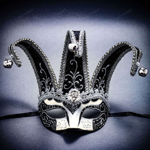 Jester joker glitter venetian - joker,