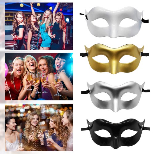 4pcs set masquerade mask mardi - set,