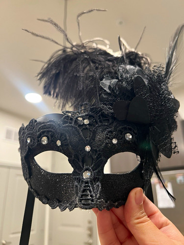 Venetian black lace - venetian,